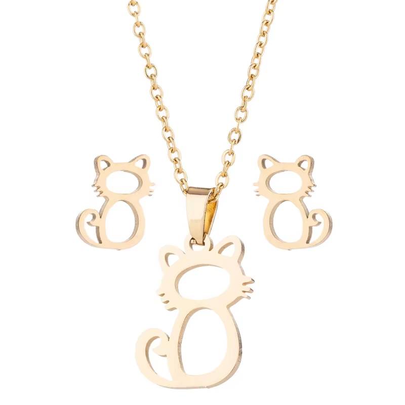 Cute Bunny Rabbit Unicorn Kitty Charm Necklace - Easter Jewelry Gifts (8)