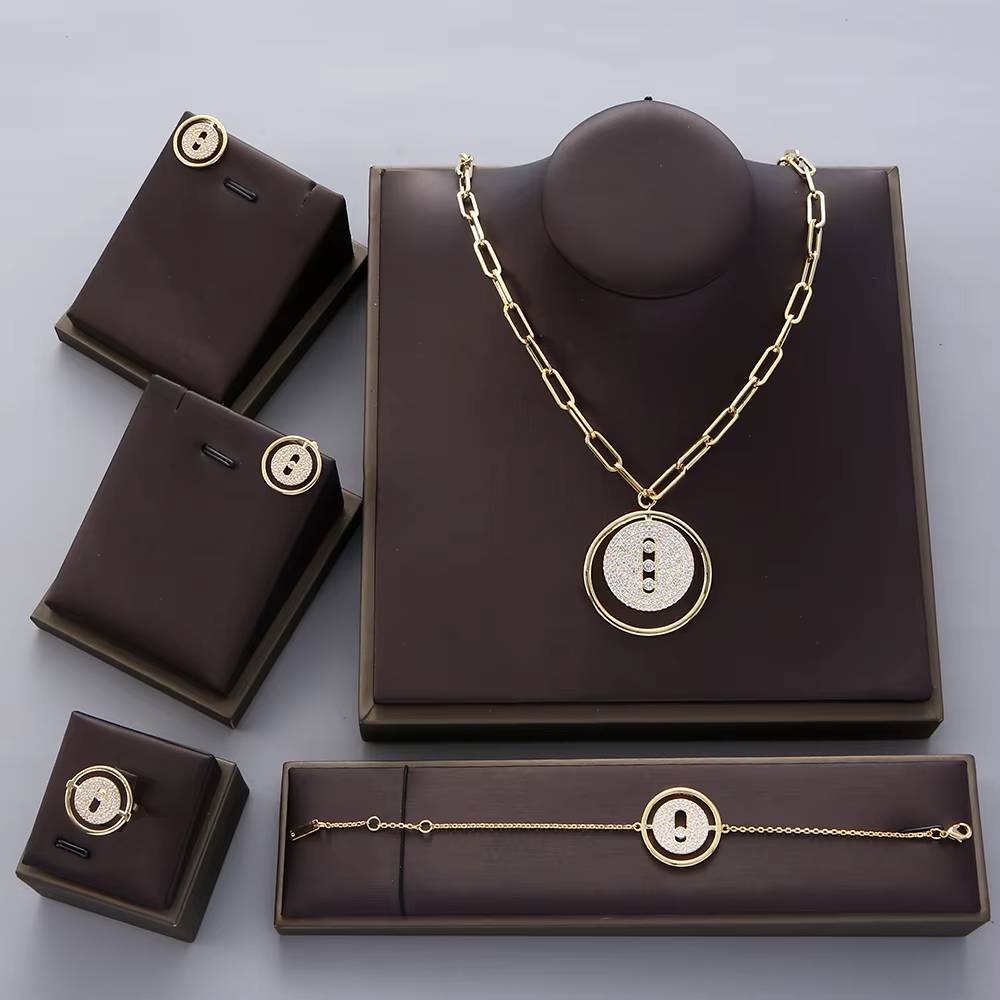 Luxury Geometry Stackable Jewelry Set