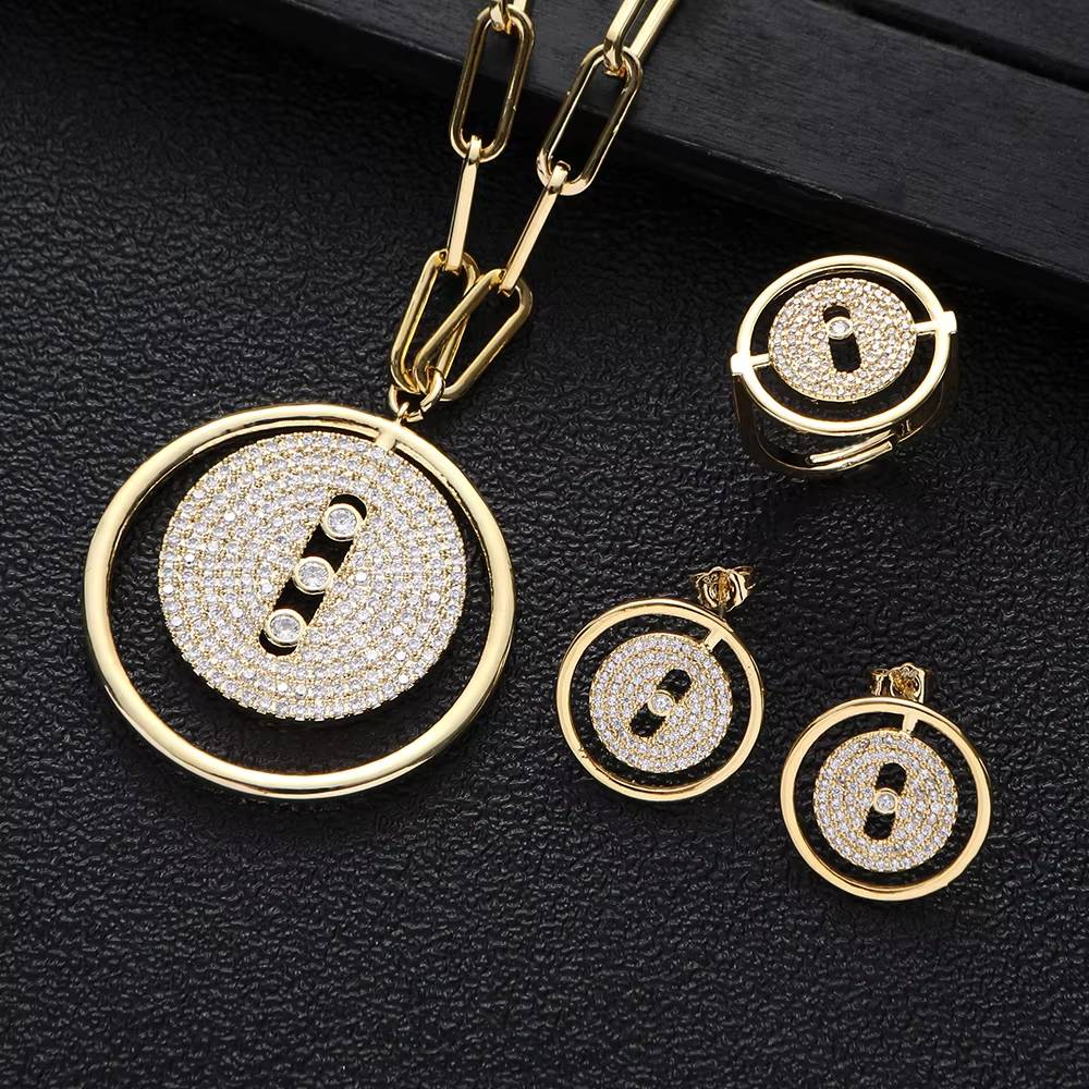 Luxury Geometry Stackable Jewelry Set (6)