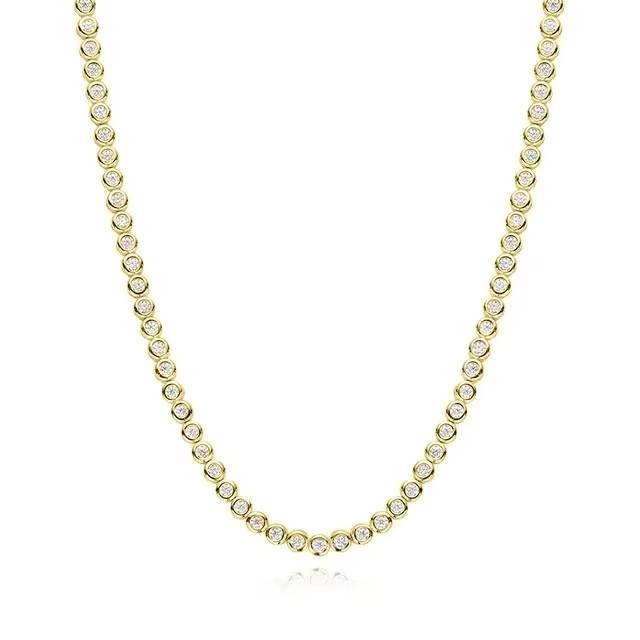 Moissanite Tennis Necklace & Bracelet Set (6)