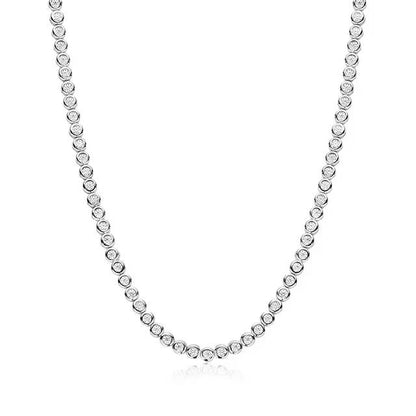 Moissanite Tennis Necklace & Bracelet Set (7)