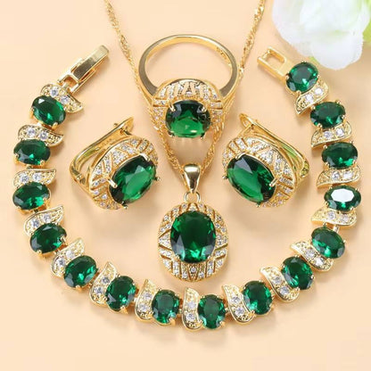 Moroccan Jewelry Set 18K Gold Plated (14)