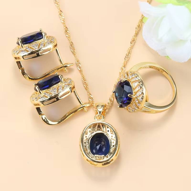 Moroccan Jewelry Set 18K Gold Plated (4)