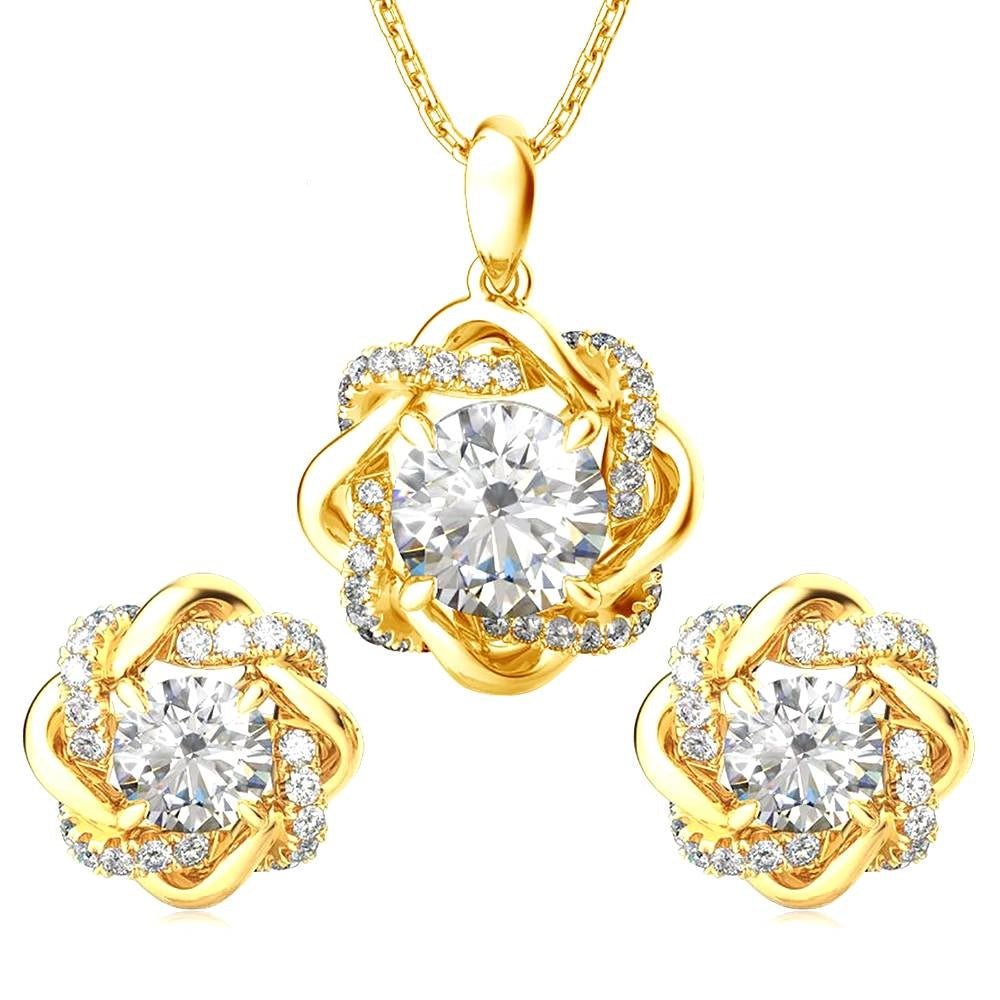 Original Moissanite Diamond Jewelry Set (4)