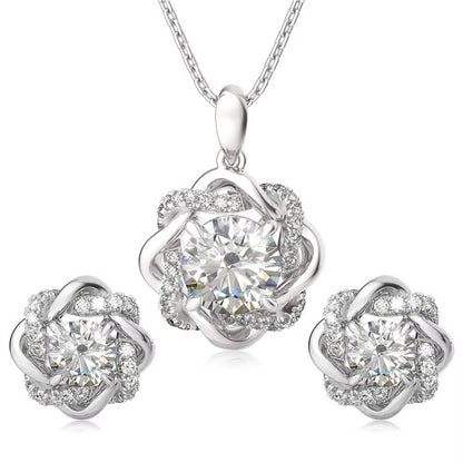 Original Moissanite Diamond Jewelry Set (6)