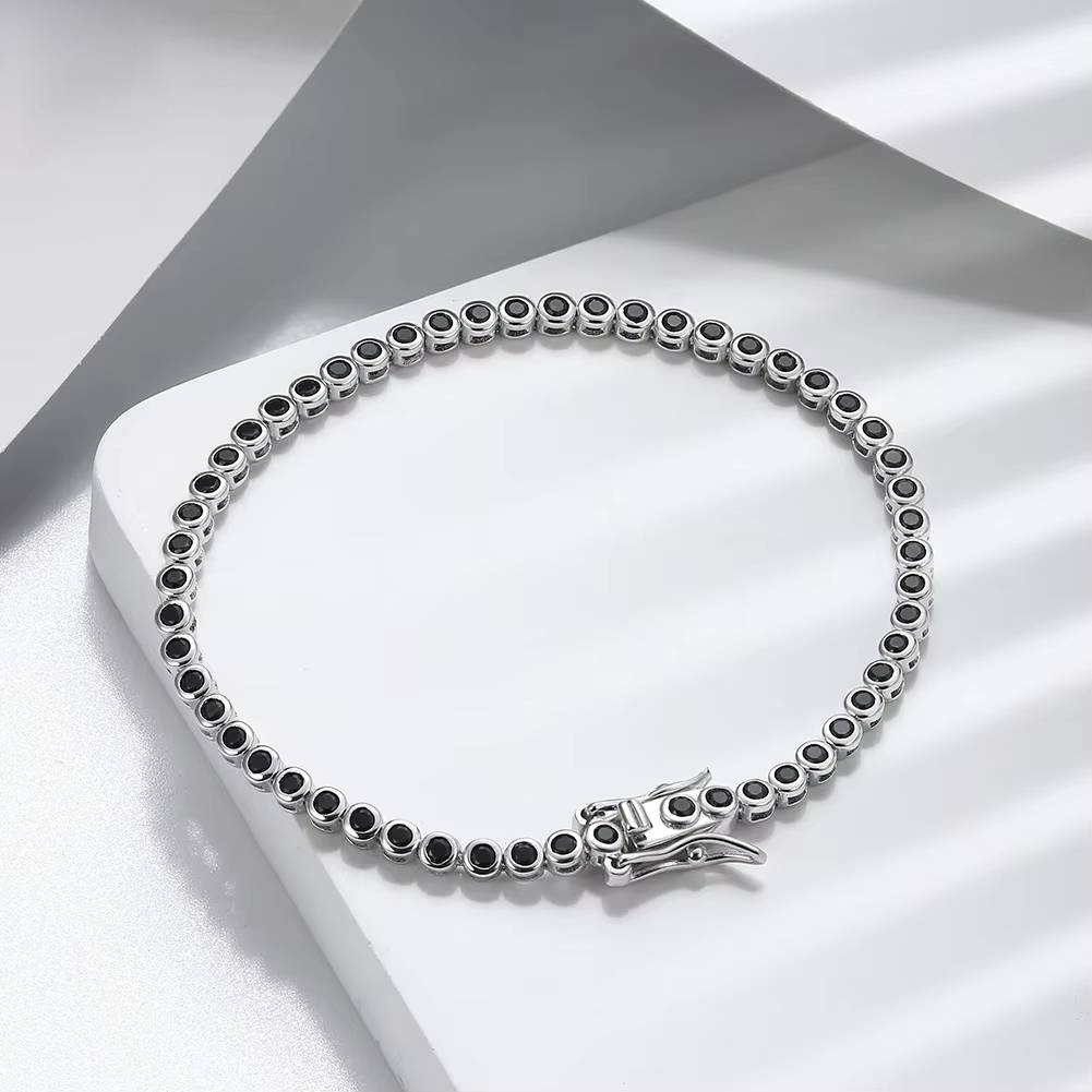 Tennis Bracelet 925 Sterling Silver CZ Chain Jewelry for Women (3)