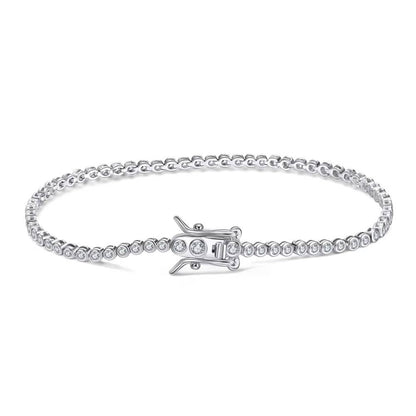 Tennis Bracelet 925 Sterling Silver CZ Chain Jewelry for Women (6)