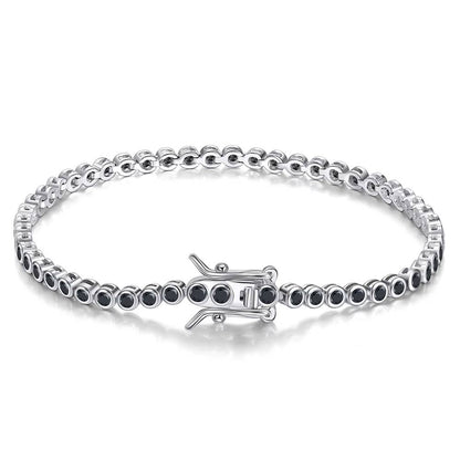 Tennis Bracelet 925 Sterling Silver CZ Chain Jewelry for Women (9)